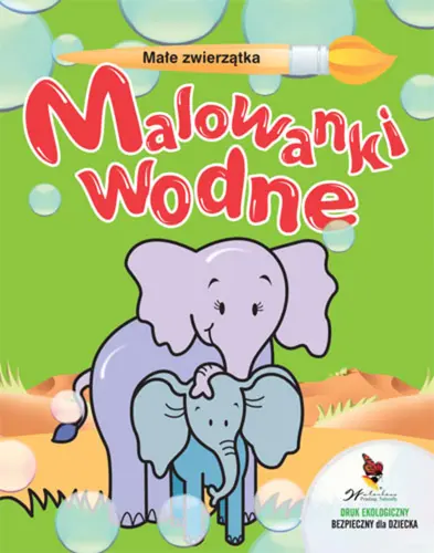 Okładka: Małe zwierzątka. Malowanki wodne