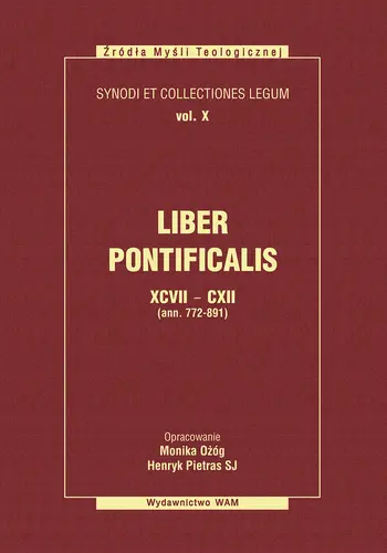 Okładka: Liber Pontificalis - część II