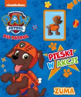 Okładka: Psi Patrol. Pieski w Akcji. Zuma.