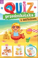 Okładka: Quiz przedszkolaka z delfinkiem