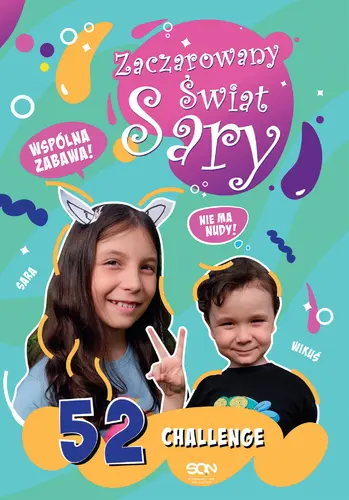 Okładka: Zaczarowany Świat Sary. 52 challenge