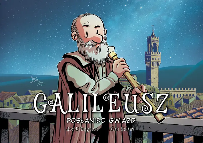 Okładka: Galileusz. Posłaniec gwiazd