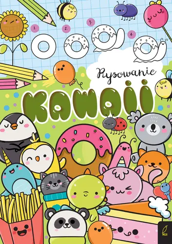 Okładka: Rysowanie Kawaii. Zielona