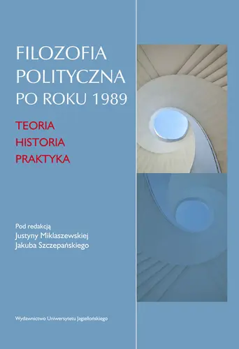 Okładka: Filozofia polityczna po roku 1989