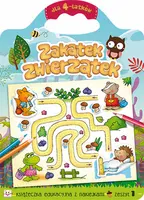 Okładka: Zakątek zwierzątek dla 4-latków. Zeszyt 1