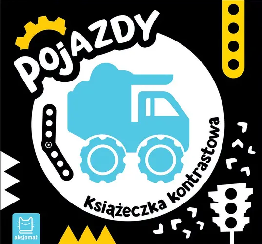 Okładka: Pojazdy. Książeczka kontrastowa