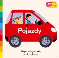 Okładka: Pojazdy. Akademia mądrego dziecka. Moja książeczka z okienkami
