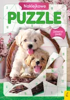 Okładka: Naklejkowe puzzle. Zabawne pieski