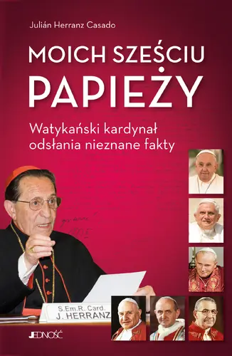 Okładka: Moich sześciu papieży