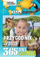 Okładka: Przygodnik 2018/2019. 365 dni w poszukiwaniu zwierząt z Nelą