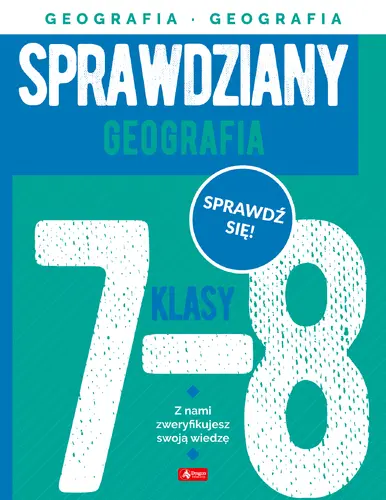 Okładka: Sprawdziany dla klasy 7-8. Geografia