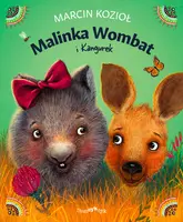 Okładka: Malinka Wombat i Kangurek