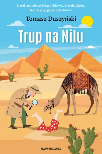 Okładka: Trup na Nilu