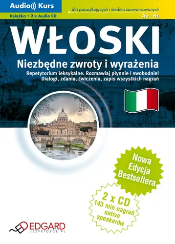 Okładka: Włoski - Niezbędne zwroty i wyrażenia (CD w komplecie)