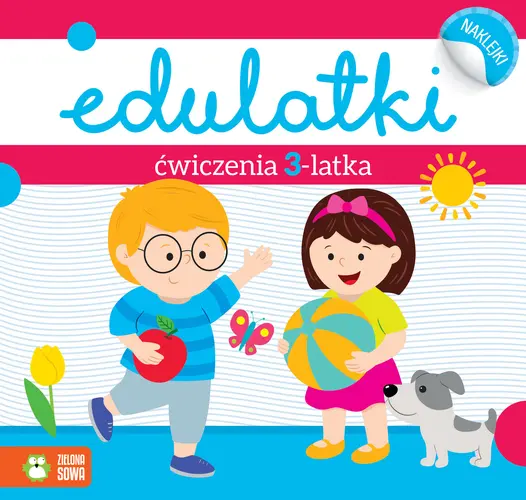 Okładka: Edulatki. Ćwiczenia 3-latka