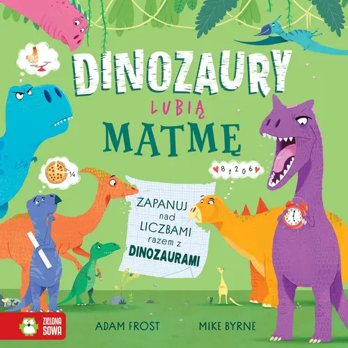 Okładka: Dinozaury lubią matmę