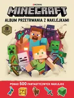 Okładka: Minecraft. Album przetrwania z naklejkami