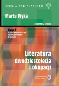 Okładka: Literatura Dwudziestolecia i okupacji.