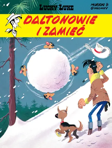 Okładka: Lucky Luke. Daltonowie i zamieć