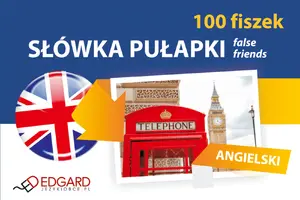 Okładka: Angielski 100 Fiszek Słówka Pułapki
