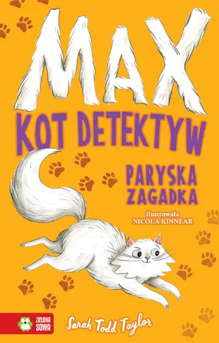 Okładka: Max. Kot detektyw. Paryska zagadka
