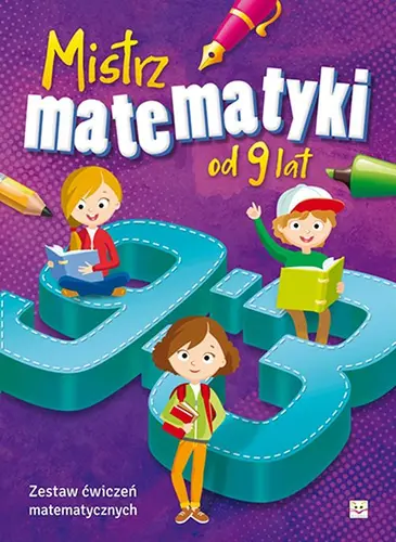 Okładka: Mistrz matematyki od 9 lat