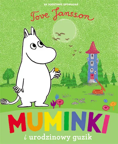 Okładka: Muminki i urodzinowy guzik