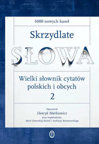 Okładka: Skrzydlate słowa tom 2