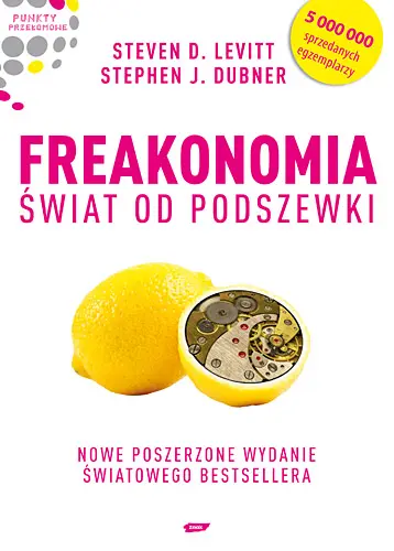 Okładka: Freakonomia. Świat od podszewki