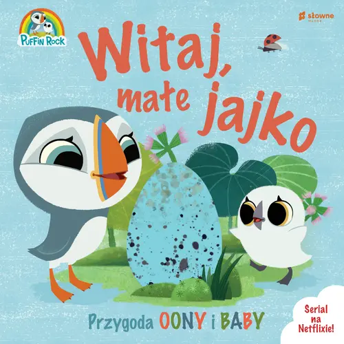 Okładka: Wyspa Puffinów. Witaj, małe jajko
