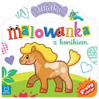 Okładka: Wielka malowanka z konikiem