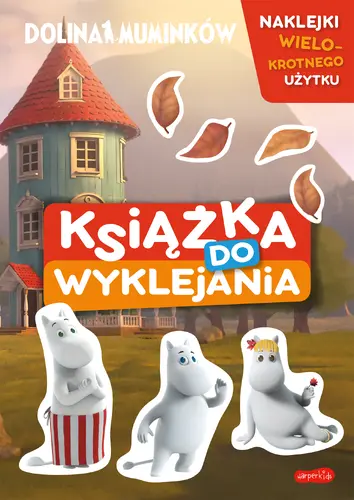 Okładka: Dolina Muminków. Książka do wyklejania