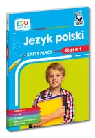 Okładka: EDUseria. Język polski. Karty pracy. Klasa 1. Kapitan Nauka