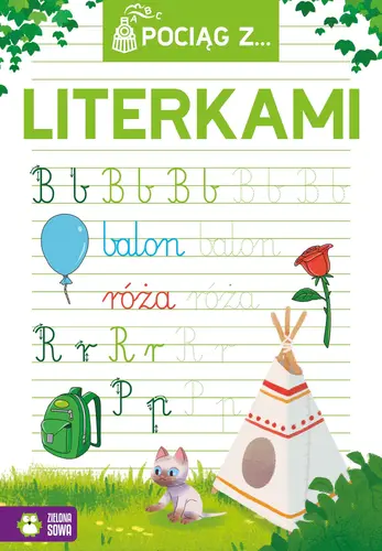 Okładka: Pociąg z literkami