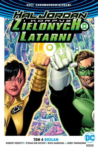 Okładka: Hal Jordan i Korpus Zielonych Latarni – Rozłam, tom 4