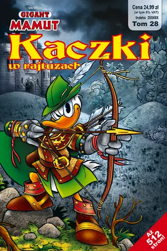 Okładka: Gigant Mamut Tom 2/2018 Kaczki w rajtuzach