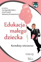 Okładka: Edukacja małego dziecka. Tom 13