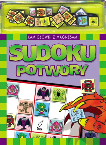 Okładka: Potwory. Sudoku