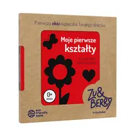 Okładka: Moje pierwsze kształty. Książeczka kontrastowa 0 miesięcy+