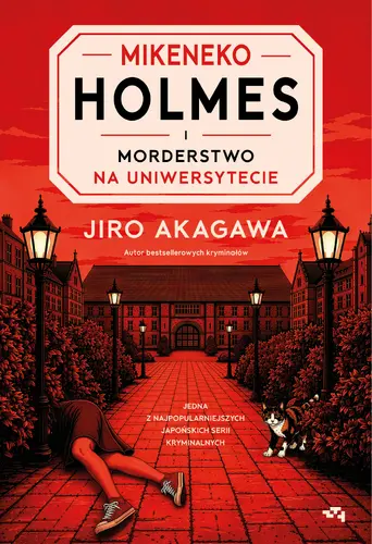 Okładka: Mikeneko Holmes i morderstwo na uniwersytecie