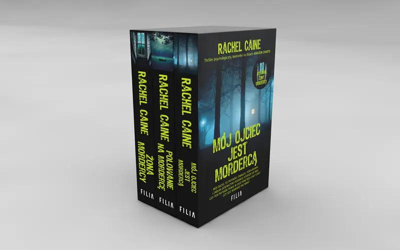 Okładka: Pakiet: Żona mordercy / Mój ojciec jest mordercą / Polowanie na mordercę