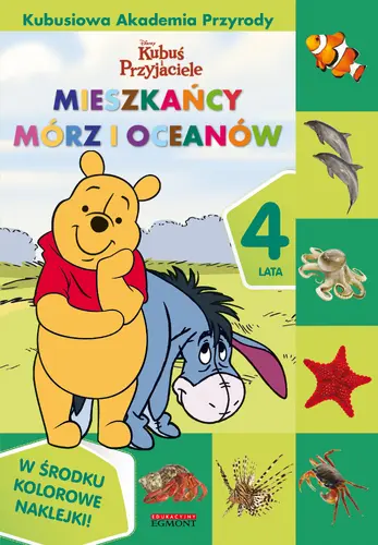 Okładka: Mieszkańcy mórz i oceanów.