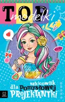 Okładka: Top modelki. Szkicownik dla pomysłowej projektantki