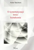 Okładka: O systematyzacji treści kształcenia