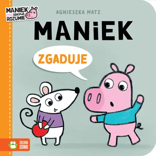 Okładka: Maniek zgaduje