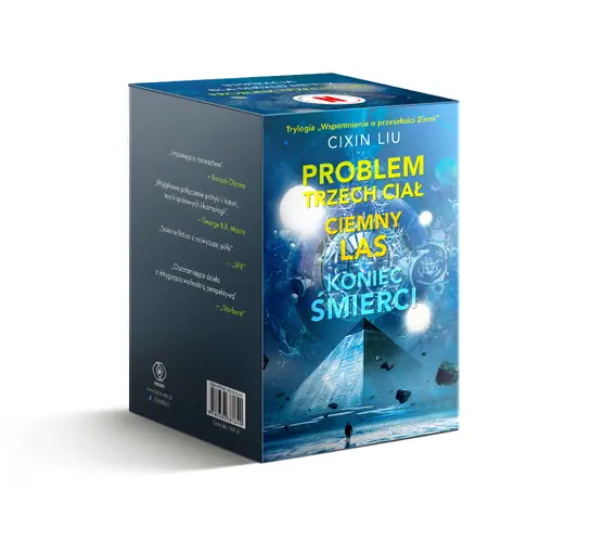 Okładka: Pakiet: Wspomnienie o przeszłości Ziemi (Problem trzech ciał, Ciemny las, Koniec śmierci)