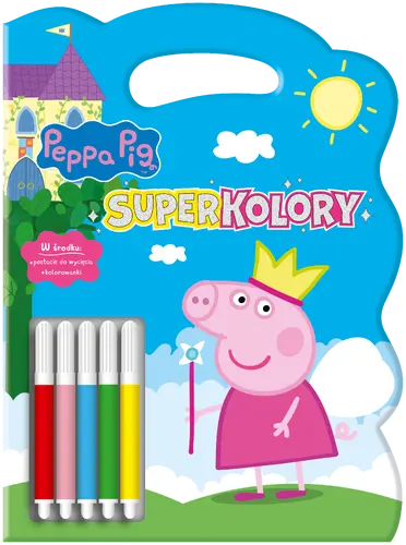 Okładka: Peppa Pig. SuperKolory
