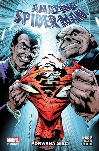 Okładka: Amazing Spider-Man. Porwana sieć. Tom 12