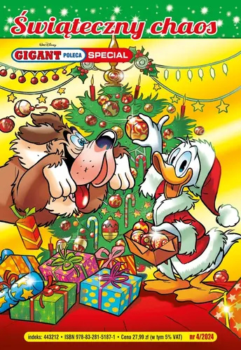 Okładka: Gigant Poleca Special. Świąteczny chaos. Tom 4/2024