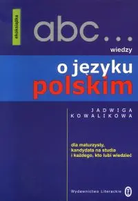Okładka: ABC wiedzy o języku polskim